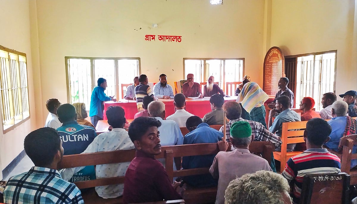 Village court settles small disputes before they grow into bigger conflicts
