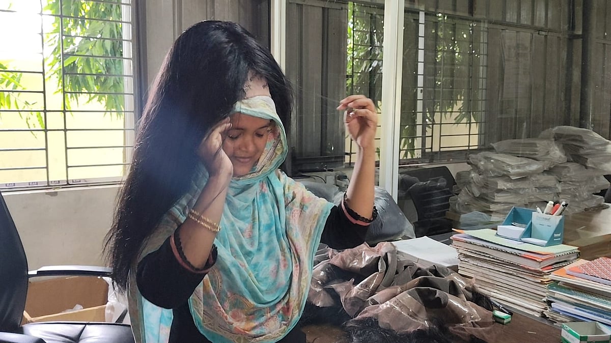 Wigs made in Mymensingh are now being exported to 22 countries