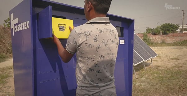 Women in Tangail are working on electric vehicle battery swapping