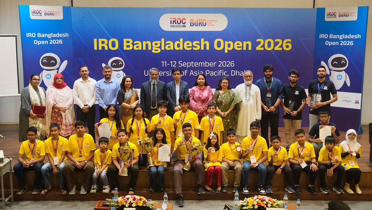 Bangladesh Robot Olympiad national round concludes, celebrating young innovators