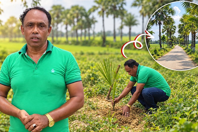 College principal plants thousands of trees over 40 years, earns nickname 'Friend of Trees'