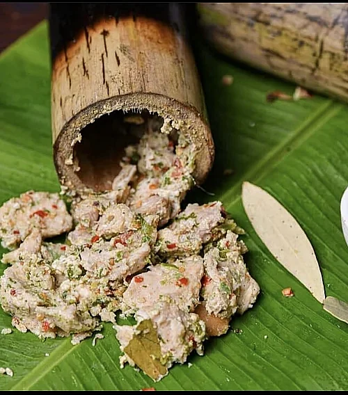 হালের ক্রেজ ব্যাম্বু চিকেন
