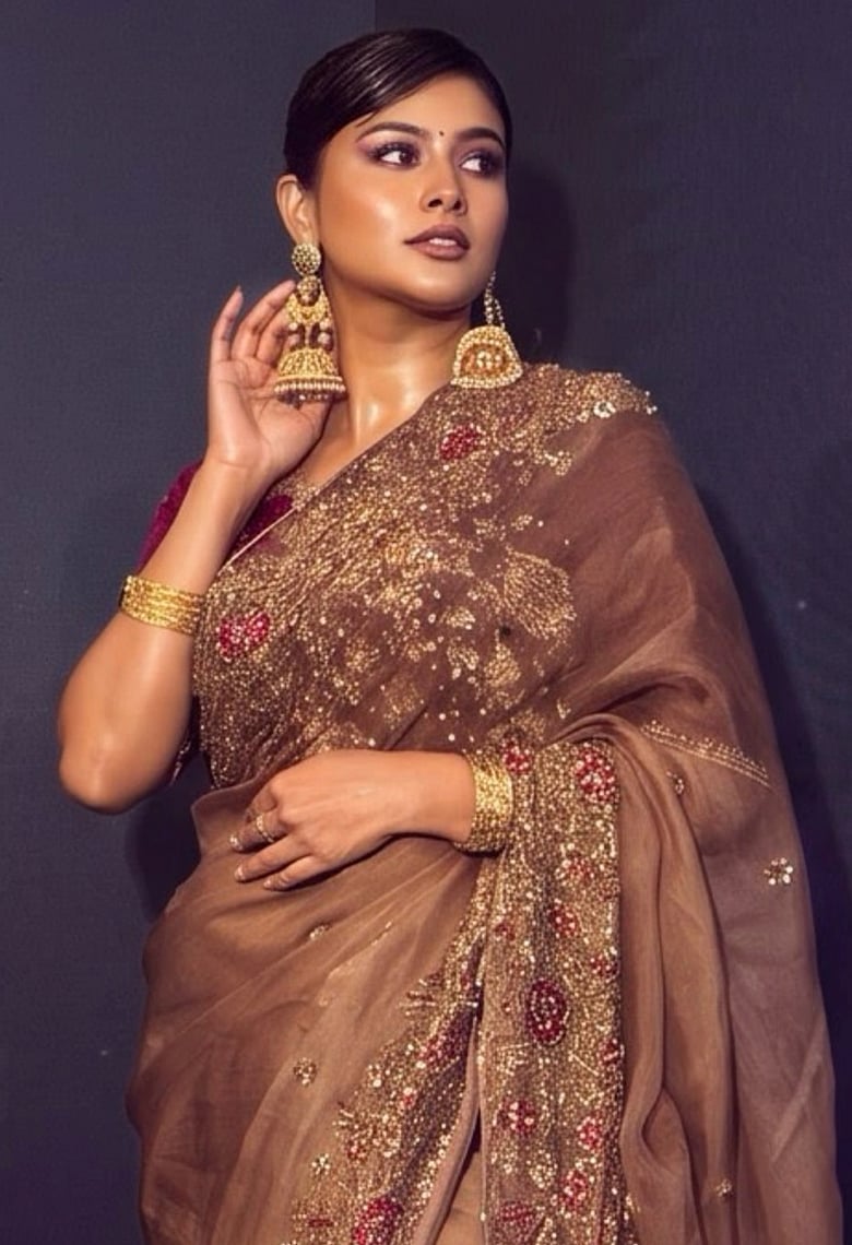 পার্টি লুকে শাড়ি পরবেন? দেখে নিন টয়ার সাজ