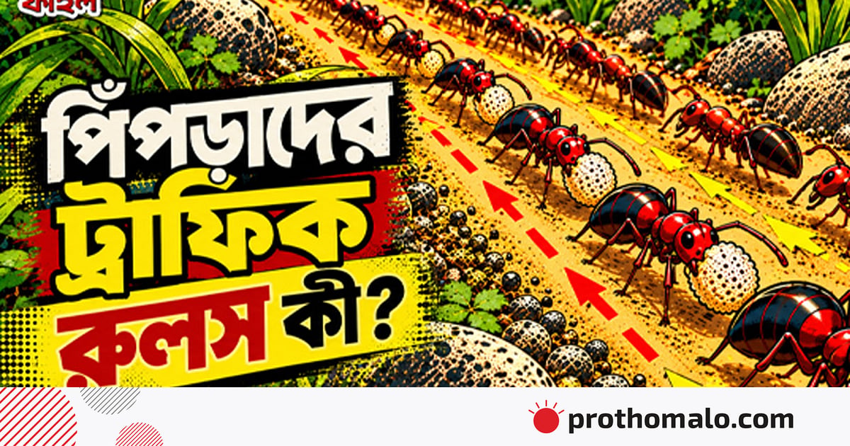 পিঁপড়ারা কখনো একে অপরের সঙ্গে ধাক্কা খায় না কেন পিঁপড়ারা কখনো একে অপরের সঙ্গে ধাক্কা খায় না কেন