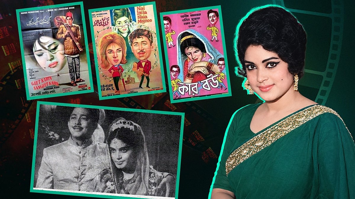 শুটিংয়ে পরিচালকের ধাক্কায় সিঁড়ি থেকে পড়ে তিন দিন অসুস্থ ছিলেন নাসিমা খান