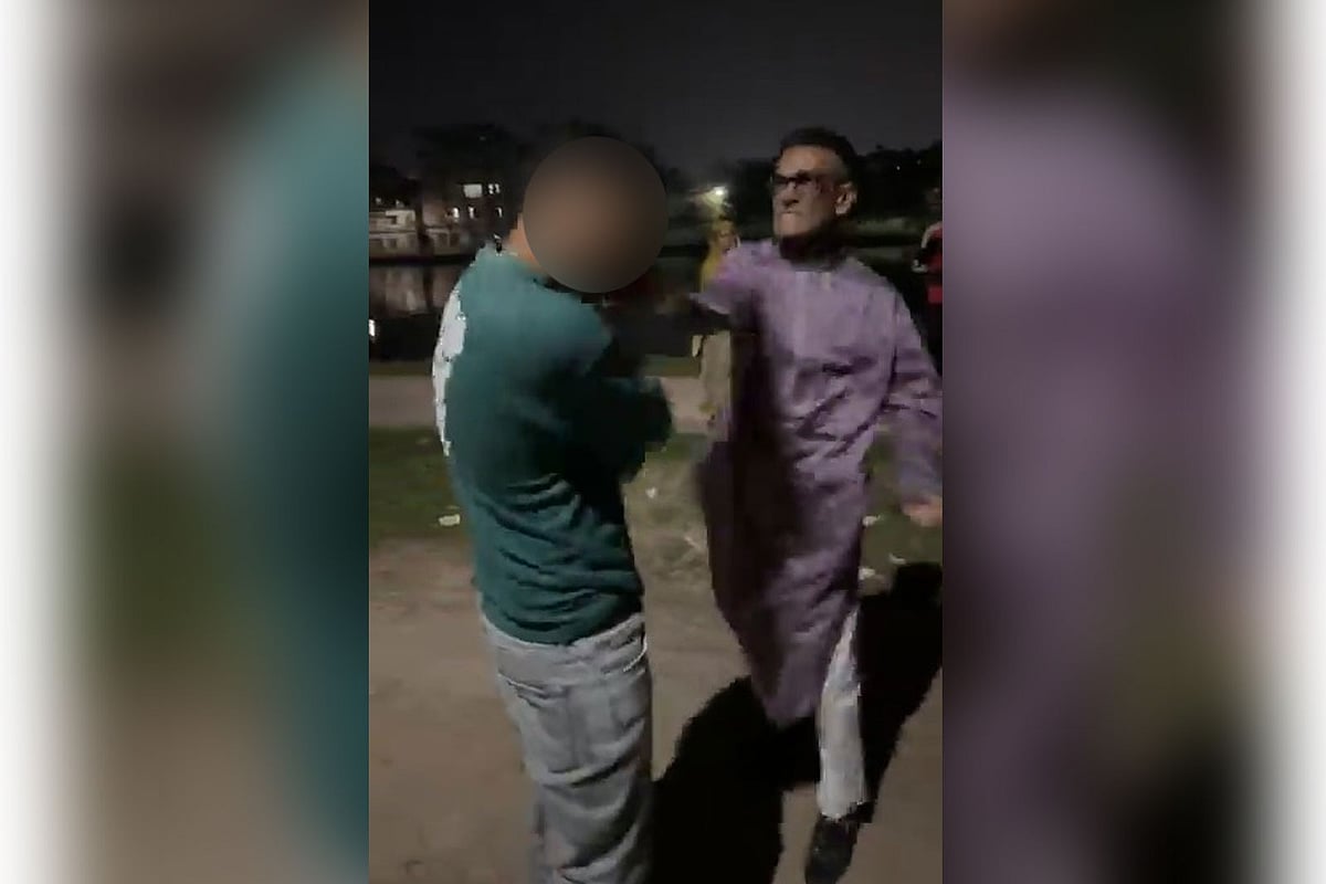 বরিশালে বিএনপি নেতার মাদকবিরোধী অভিযান, কয়েকজনকে মারধর