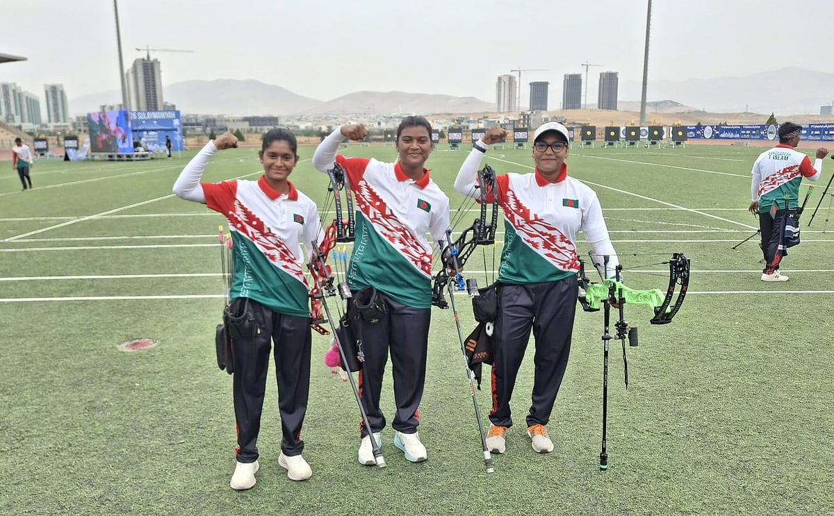 এশিয়া কাপ আর্চারিতে কাজাখস্তানকে হারিয়ে বাংলাদেশের মেয়েদের সোনা