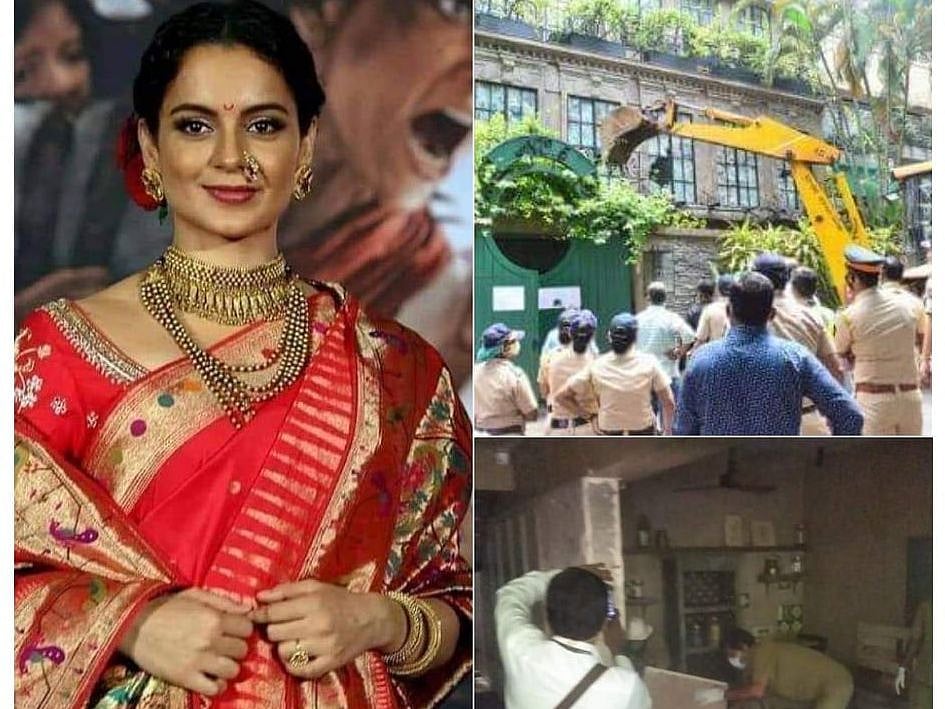 কঙ্গনার ভাঙা বাড়ি ও টুইটযুদ্ধ