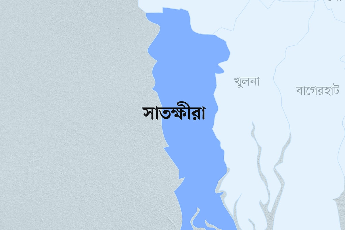 সাতক্ষীরা জেলার মানচিত্র