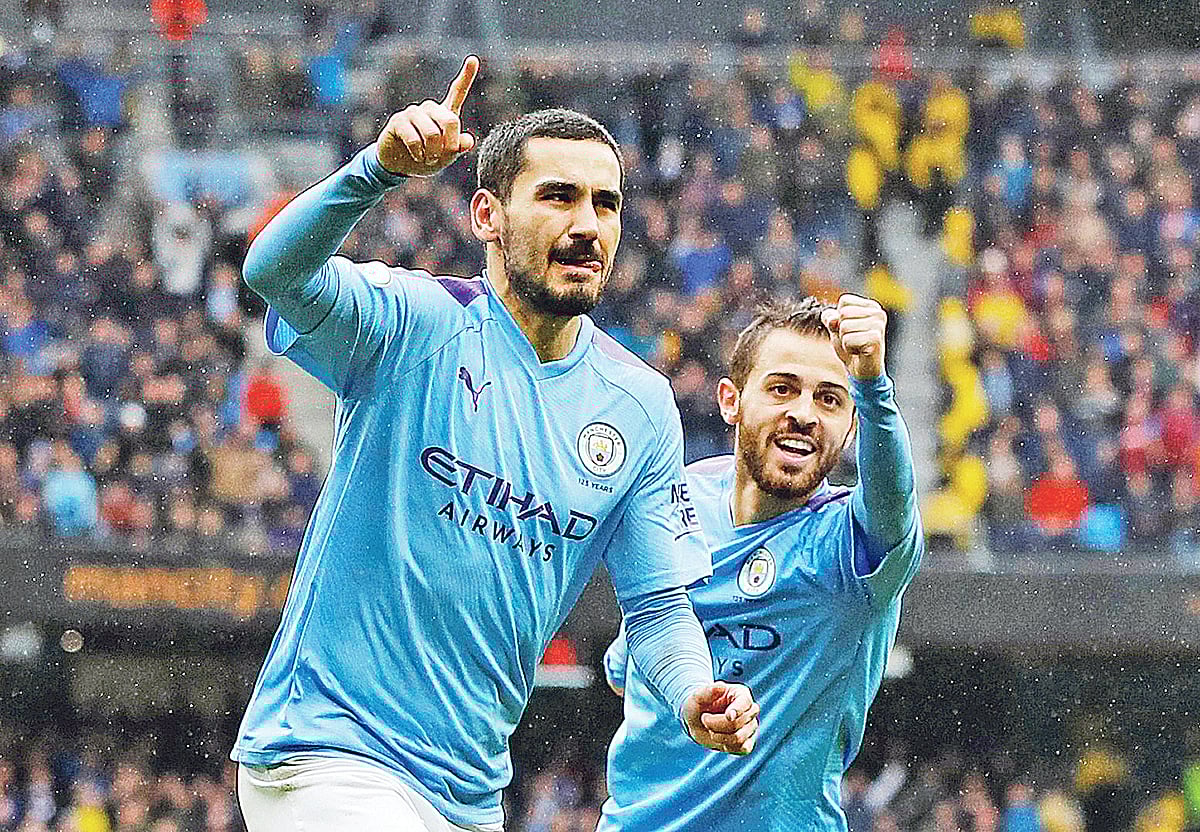 করোনায় আক্রান্ত হওয়ায় আজকের ম্যাচে গুন্দোয়ানকে পাচ্ছেন না পেপ গার্দিওলা।