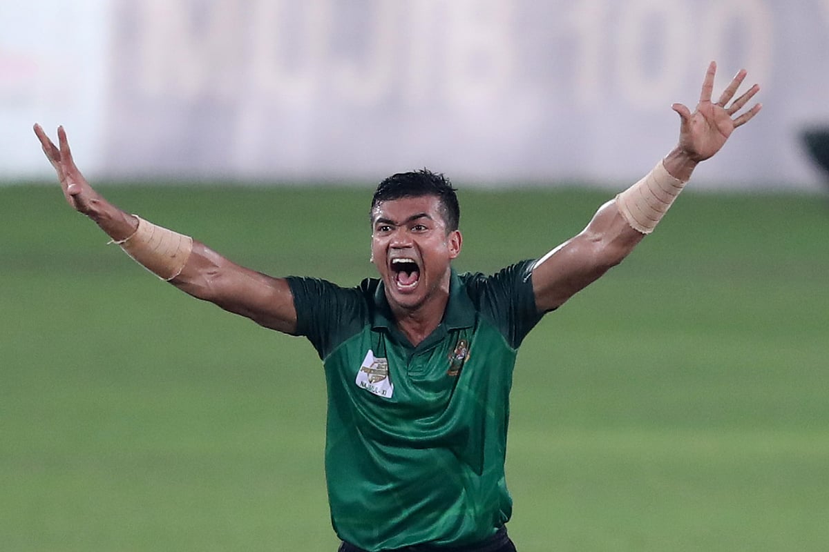 দারুণ ছন্দে আছেন তাসকিন আহমেদ।