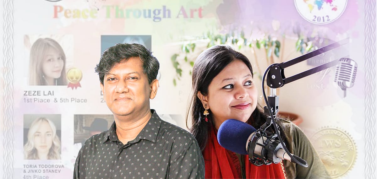 গানের আন্তর্জাতিক প্রতিযোগিতায় বিজয়ী দুই বাংলাদেশি পঙ্কজ ও পল্লবী