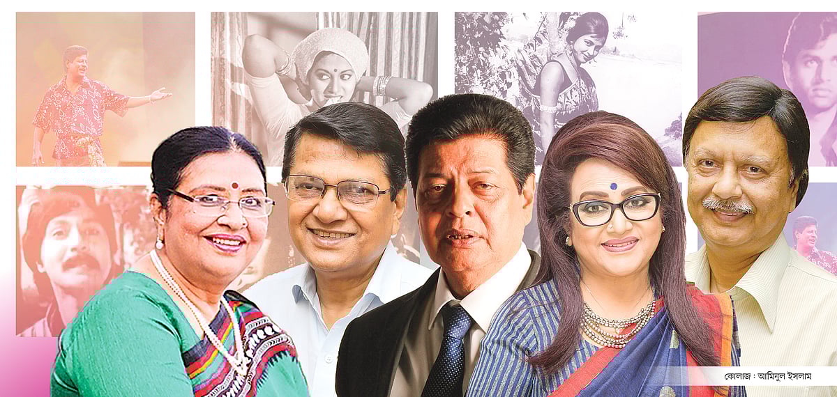 বয়োজ্যেষ্ঠ তারকাদের ঘিরে ব্যতিক্রম গল্পে নির্মিত হতে পারে অন্য রকম চলচ্চিত্র। ছবিতে শবনম, আলমগীর, ফারুক, ববিতা, সোহেল রানা।