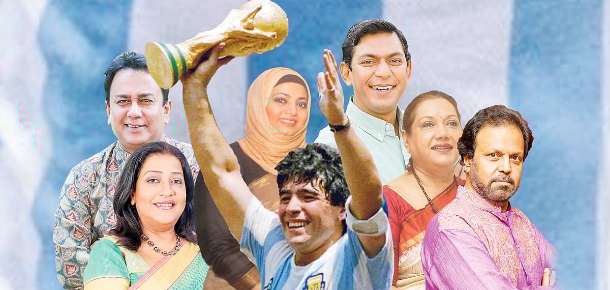 তাঁরা সবাই ম্যারাডোনার ভক্ত