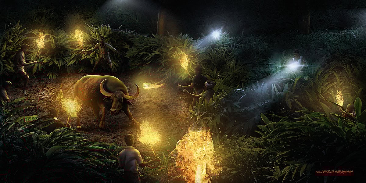 ‘জালিকাট্টু’ ছবির দৃশ্য