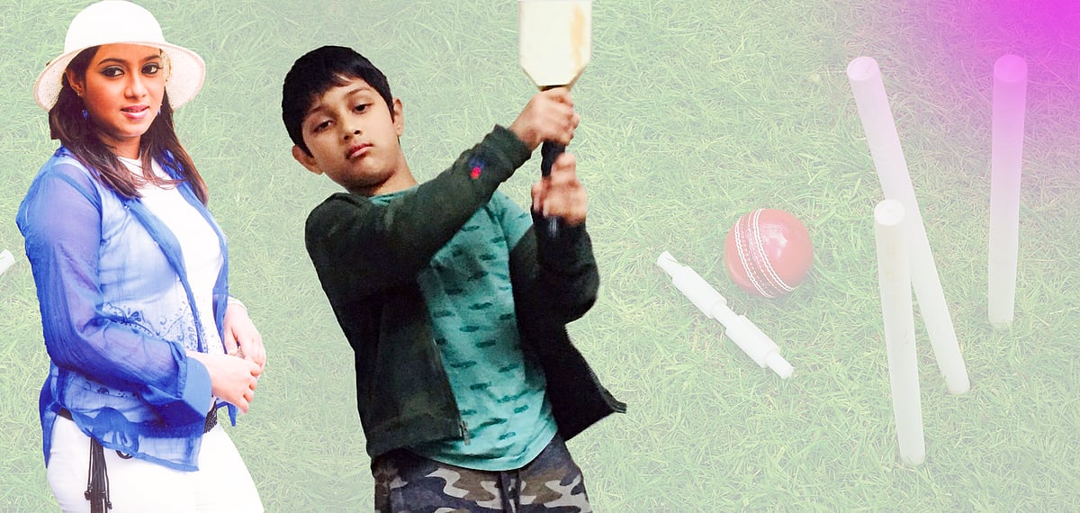 ছেলে বড় হয়ে ক্রিকেটার হোক, এ স্বপ্ন শাবনূরের
