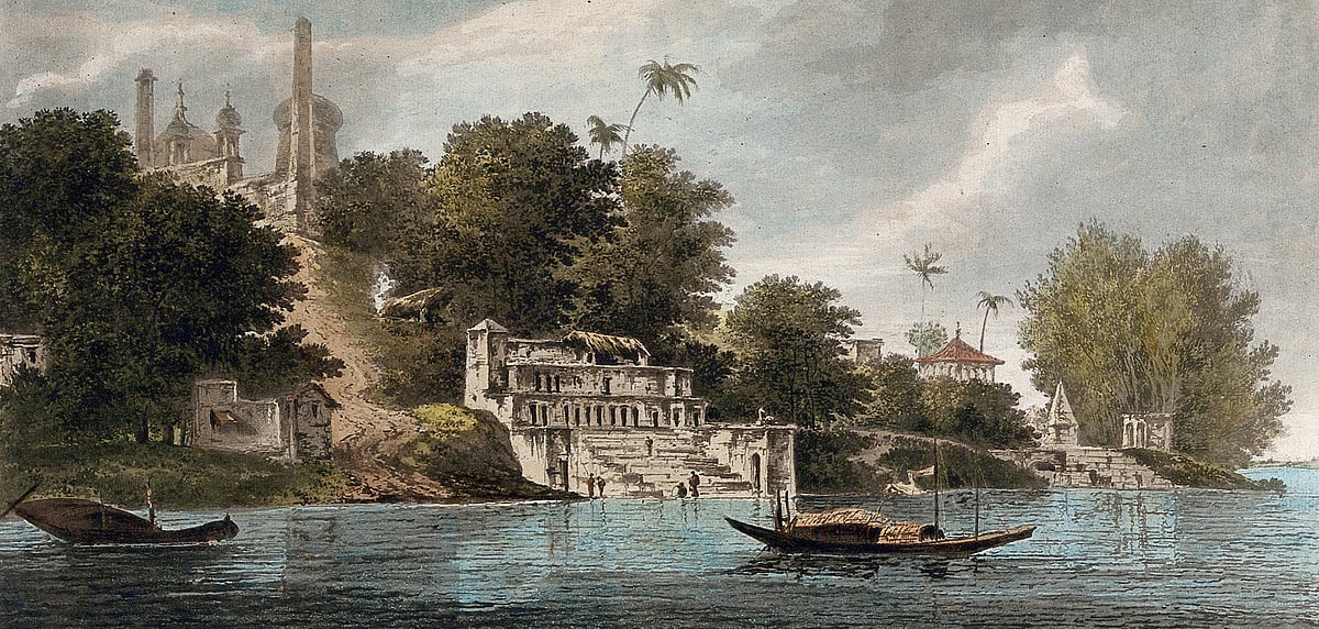 ১৭৮৫ সালে অযোধ্যা। শিল্পী উইলিয়াম হজস