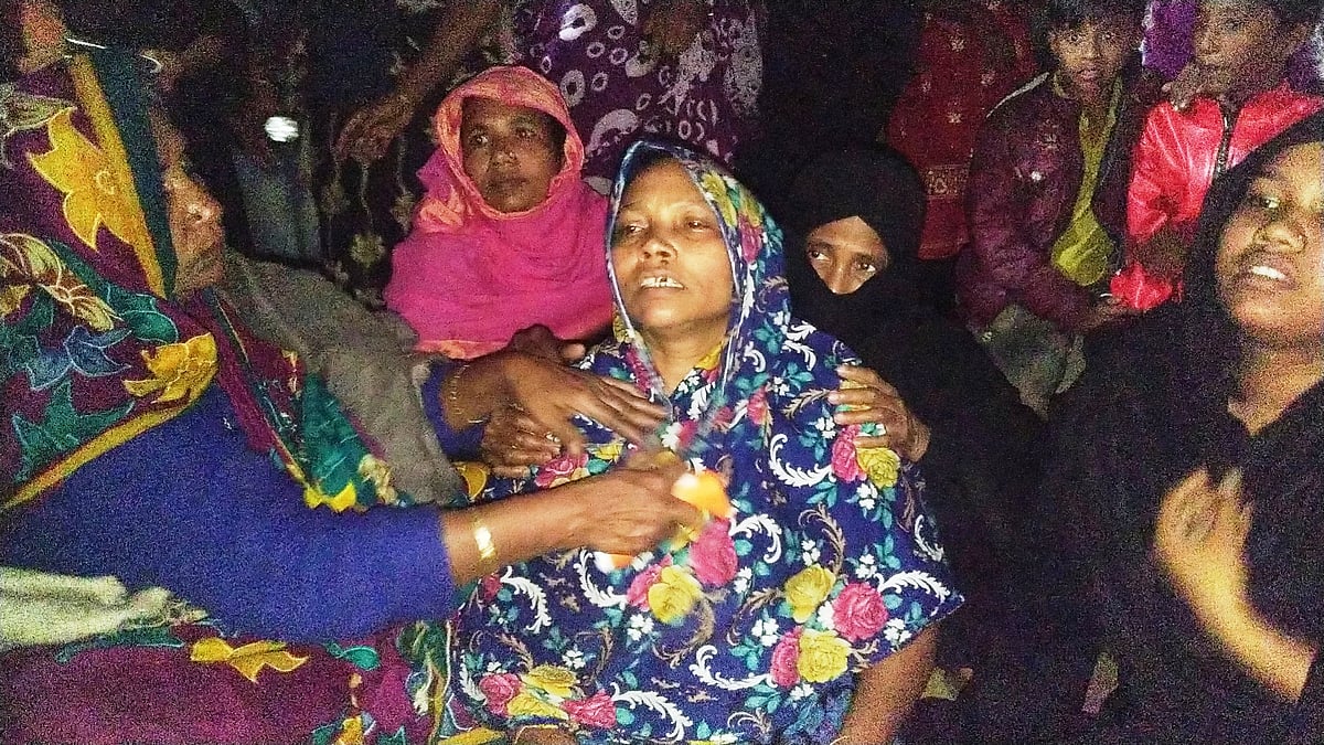 নিখোঁজের ১১ মাস পরে কিশোরী মেয়ে মুর্শিদার লাশ উদ্ধারের খবরে মায়ের আহাজারি