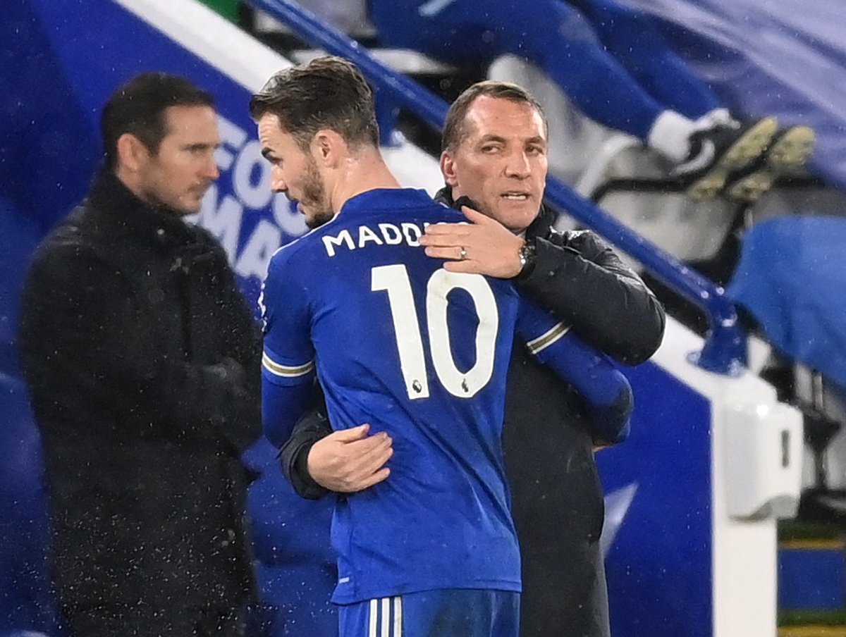 গত রাতে চেলসিকে লিগ ম্যাচে ২-০ গোলে হারিয়েছে রজার্সের লেস্টার সিটি।