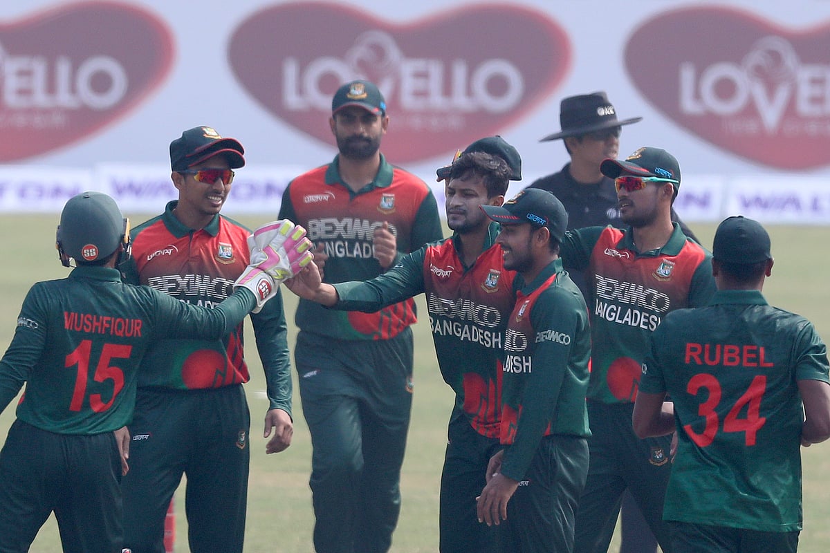 সাকিবদের তোপে আজ টিকতে পারেনি উইন্ডিজ।