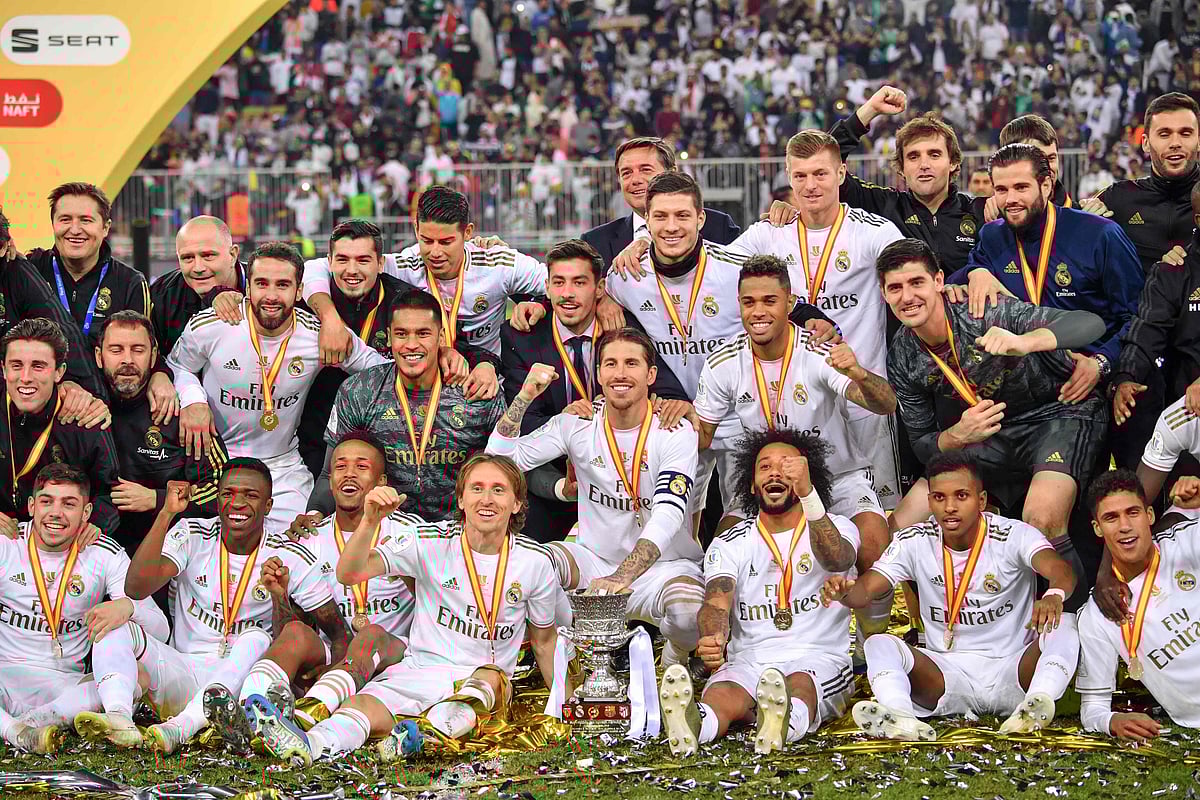 ২০২০ সালে সৌদি আরবে হওয়া স্প্যানিশ সুপার কাপ জিতেছিল রিয়াল মাদ্রিদ।