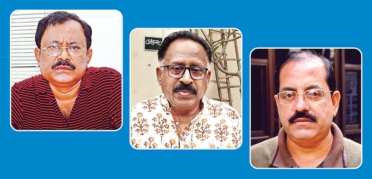 কাজী হায়াৎ, শাহ আলম কিরণ ও সোহানুর রহমান সোহান