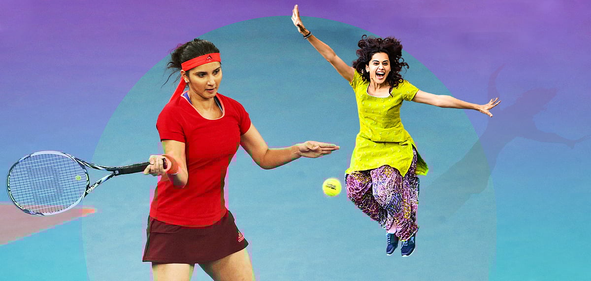 টেনিস তারকা সানিয়া মির্জার বায়োপিকে তাপসী অভিনয় করতে চলেছেন