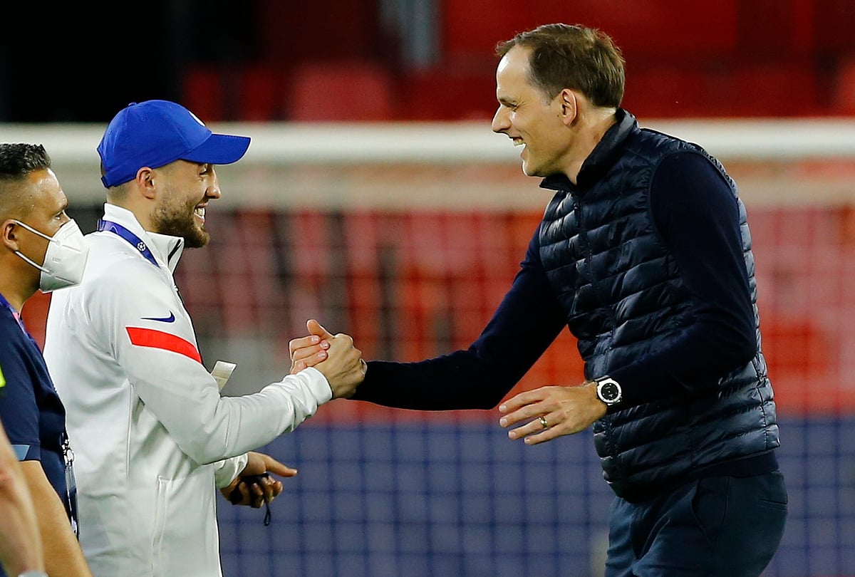 সেমিফাইনালে উঠার আনন্দে চেলসি মিডফিল্ডার মাতেও কোভাচিচ ও কোচ টমাস টুখেলের উচ্ছ্বাস