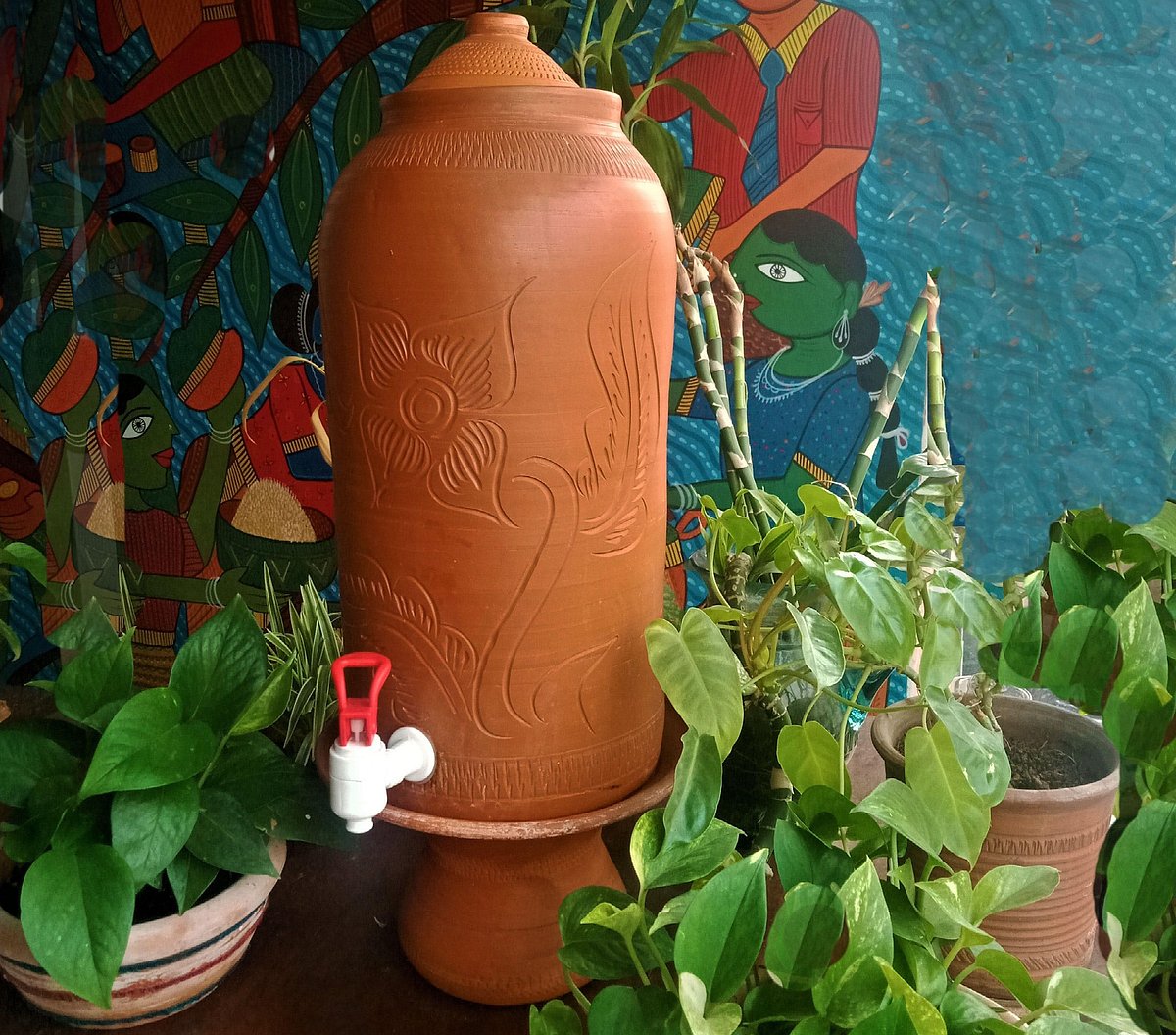 মাটির ফিল্টারে পানি থাকে ঠান্ডা