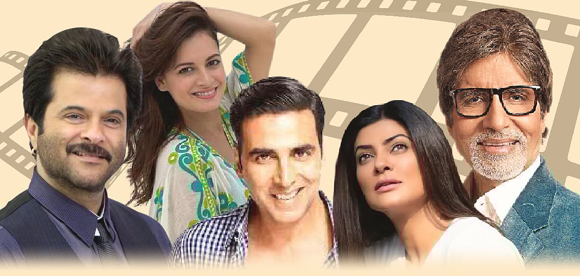 অমিতাভ, সুস্মিতা, অনিল, দিয়া ও অক্ষয়