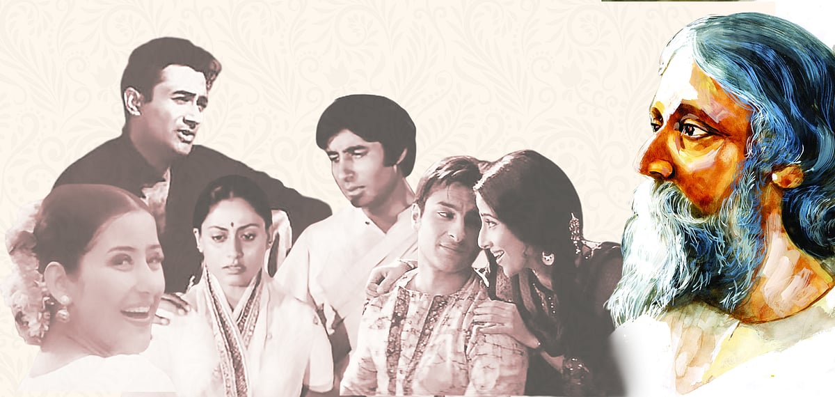 বলিউডের সিনেমাও বারবার প্রভাবিত হয়েছে রবীন্দ্রনাথের গানে