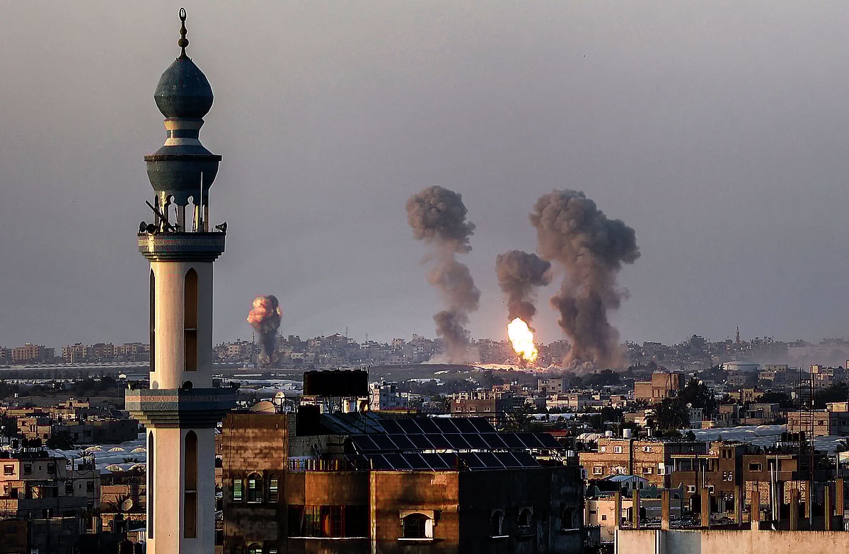 গাজার পুলিশ সদরদপ্তরেও হামলা হয়েছে, গাজা ১২ মে