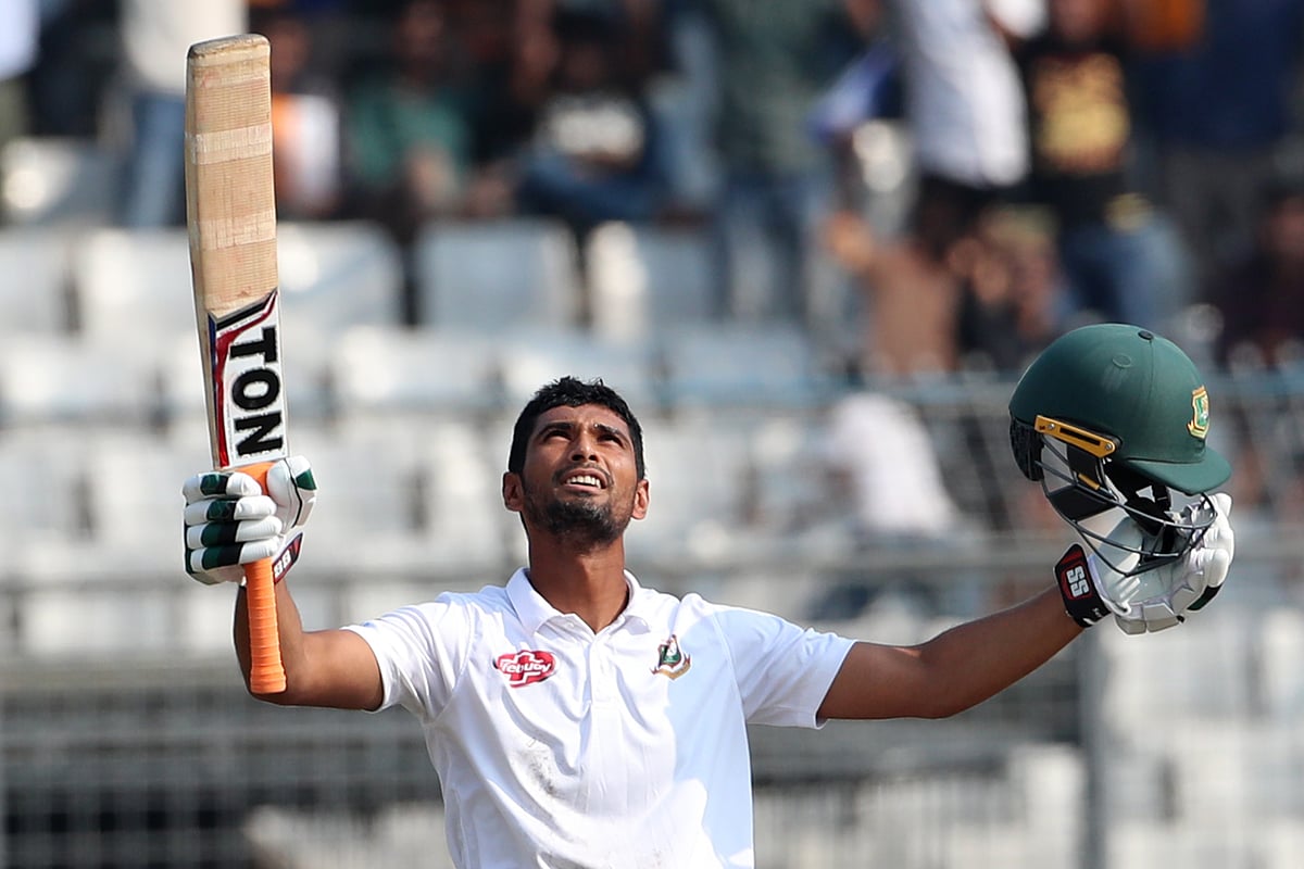 হারারে টেস্টে দারুণ সেঞ্চুরি করেছেন মাহমুদউল্লাহ।