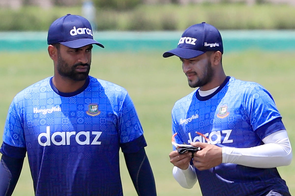 আফগািস্তানের বিপক্ষে ব্যাটে–বলে সবার চেয়ে এগিয়ে তামিম ও সাকিব