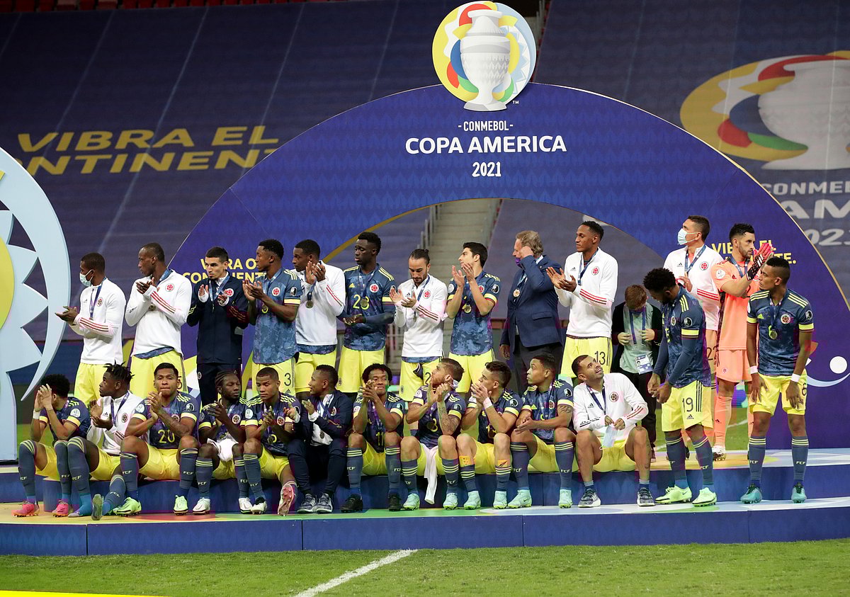 কোপায় তৃতীয় স্থান কলম্বিয়ার।