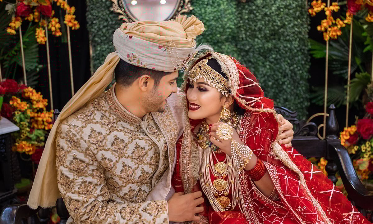 নিলয়ের উত্তরার বাড়িতে বিয়ের দিনে স্ত্রী তাসনুভা তাবাসসুম