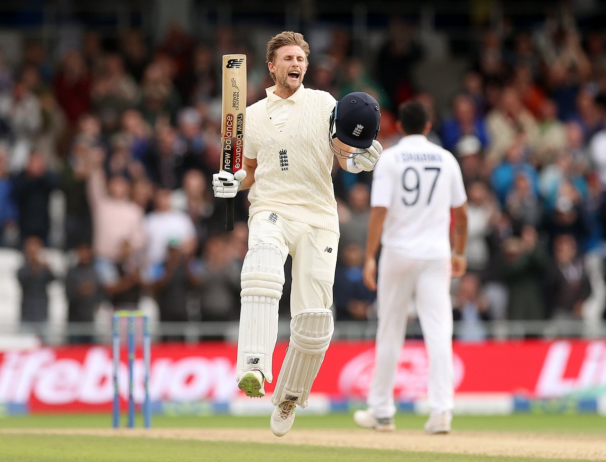 সেঞ্চুরি করে রুটের উচ্ছ্বাস