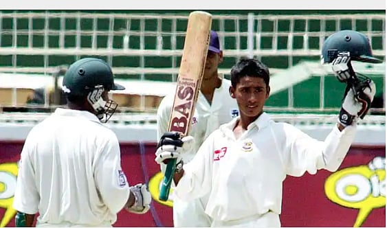 সর্বকনিষ্ঠ ক্রিকেটার হিসেবে সেঞ্চুরির পর বাংলাদেশের মোহাম্মদ আশরাফুল