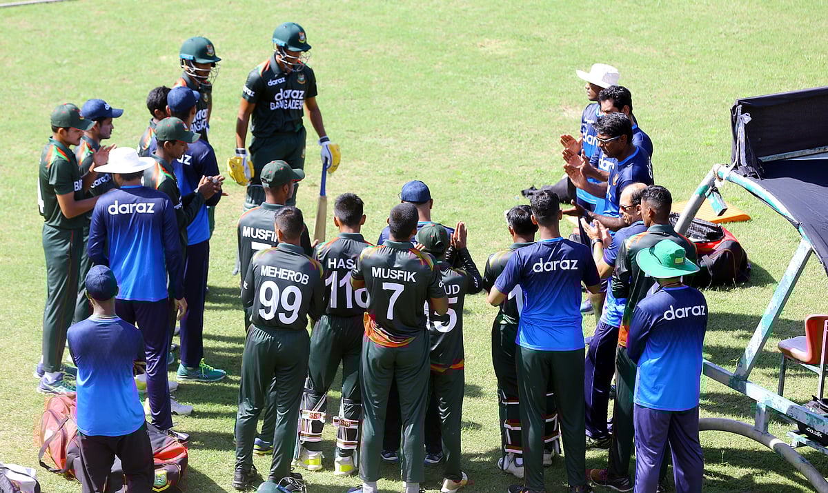 সিরিজের শেষ ম্যাচে হেরেছে বাংলাদেশ অনূর্ধ্ব-১৯ দল