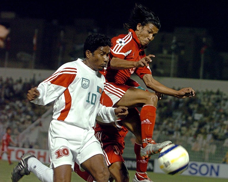 ২০০৫ সালে সাফে শেষবার নেপালকে হারানোর ম্যাচে আলফাজ