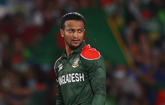 বাংলাদেশের অলরাউন্ডার সাকিব আল হাসান