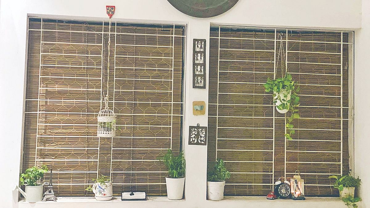 অন্দরে চিকের ব্যবহার নিয়ে আসে ভিন্নতা।