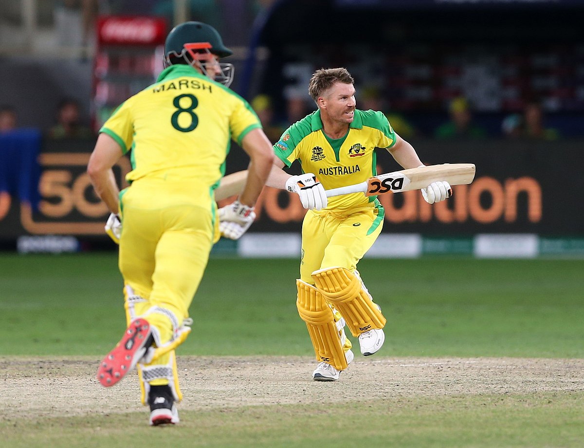 ওয়ার্নার–মার্শের ব্যাটে টি–টোয়েন্টি বিশ্বকাপ অস্ট্রেলিয়ার