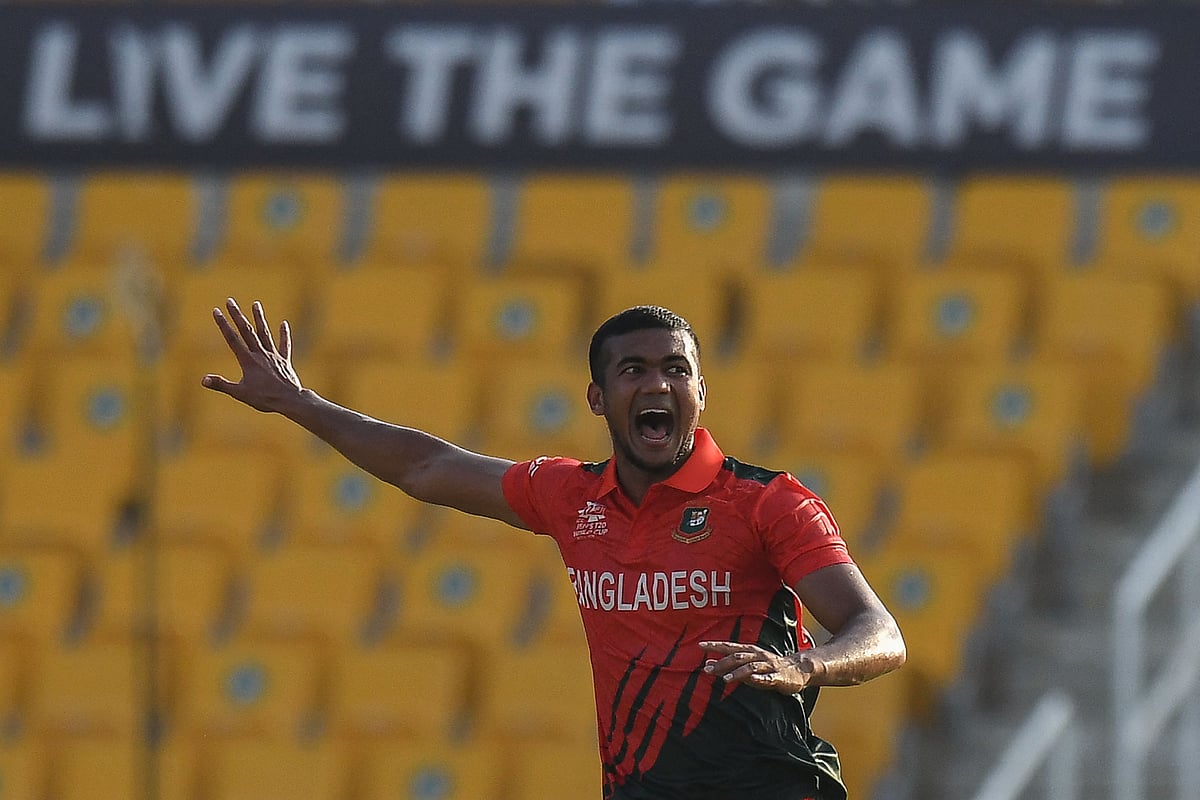 বাংলাদেশের হয়ে ভালো বল করেন তাসকিন