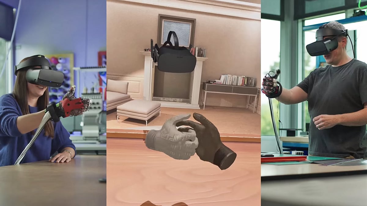 হাতে বিশেষ গ্লাভস পরে দূর থেকেও করা যাবে করমর্দন