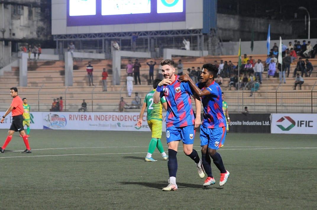 গোলের পর রাফাল জাবোরস্কি