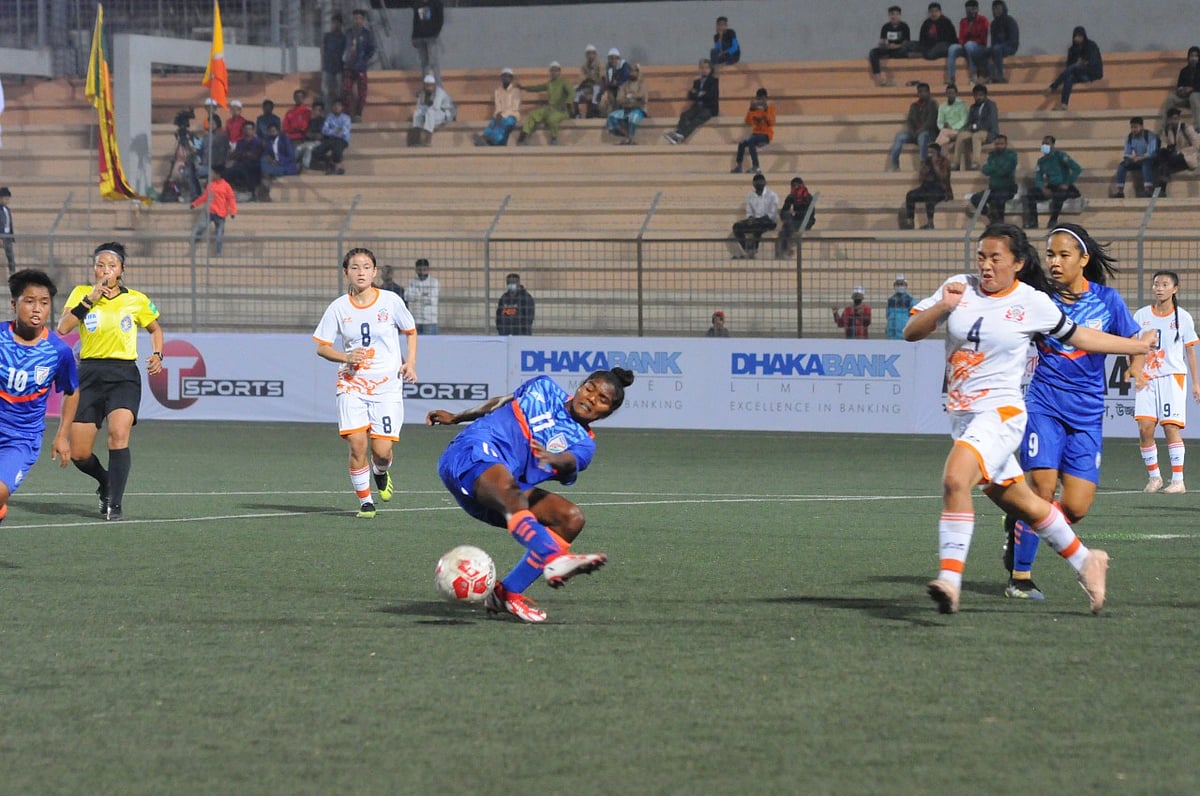 ভুটানের বিপক্ষে জয়ের পয়েন্ট তালিকার শীর্ষে চলে গেছে ভারত