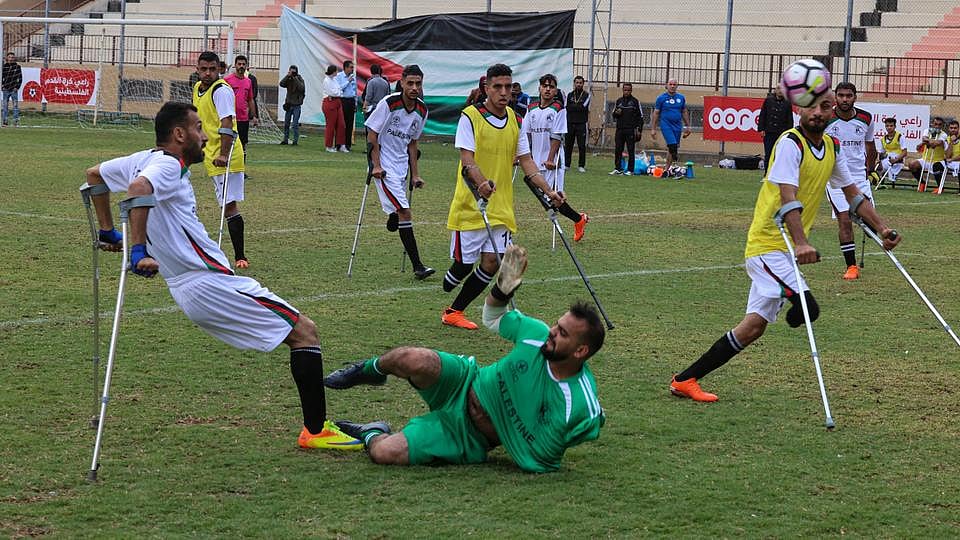 শারীরিকভাবে বিশেষ চাহিদাসম্পন্ন খেলোয়াড়দের জাতীয় দল গঠন করেছে ফিলিস্তিন