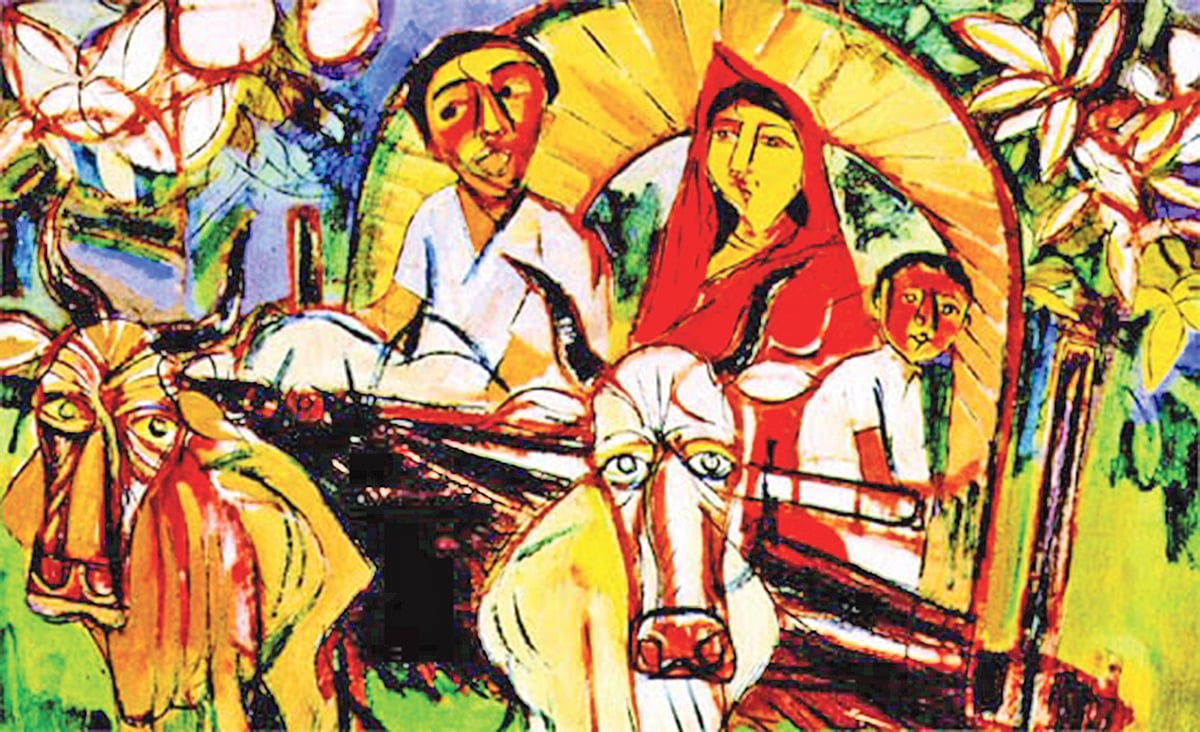 বাংলাদেশ সরকারের ডাক বিভাগ কামরুল হাসানের ‘নাইওর’ নামের এই শিল্পকর্ম দিয়ে ১৯৮৬ সালে স্মারক ডাকটিকিট প্রকাশ করে।