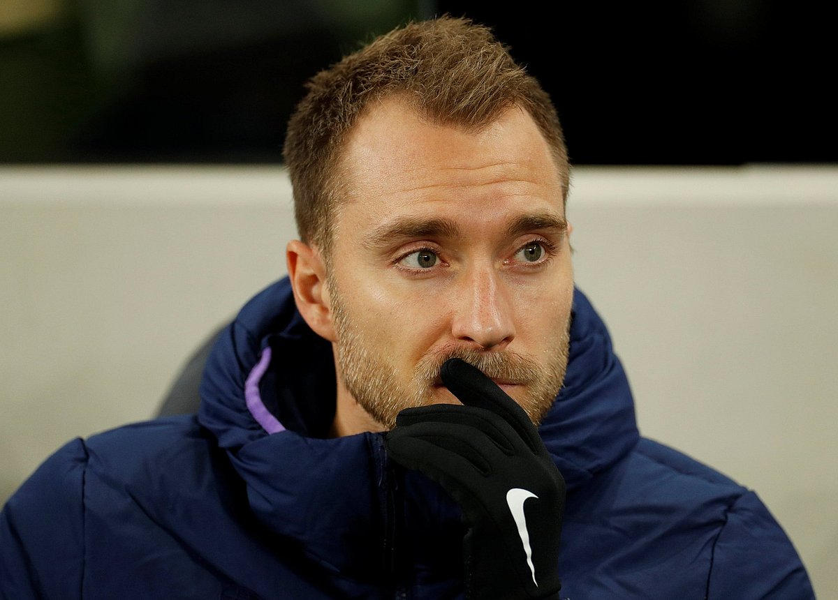 ডেনমার্কের মিডফিল্ডার ক্রিস্টিয়ান এরিকসেন